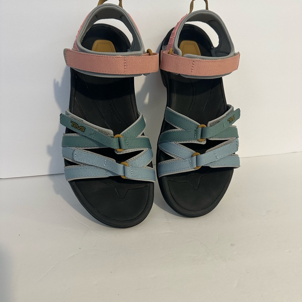 TEVA WOMEN'S TIRRA HIKING STRAPPY TRAIL SANDAL, SIZE 8
